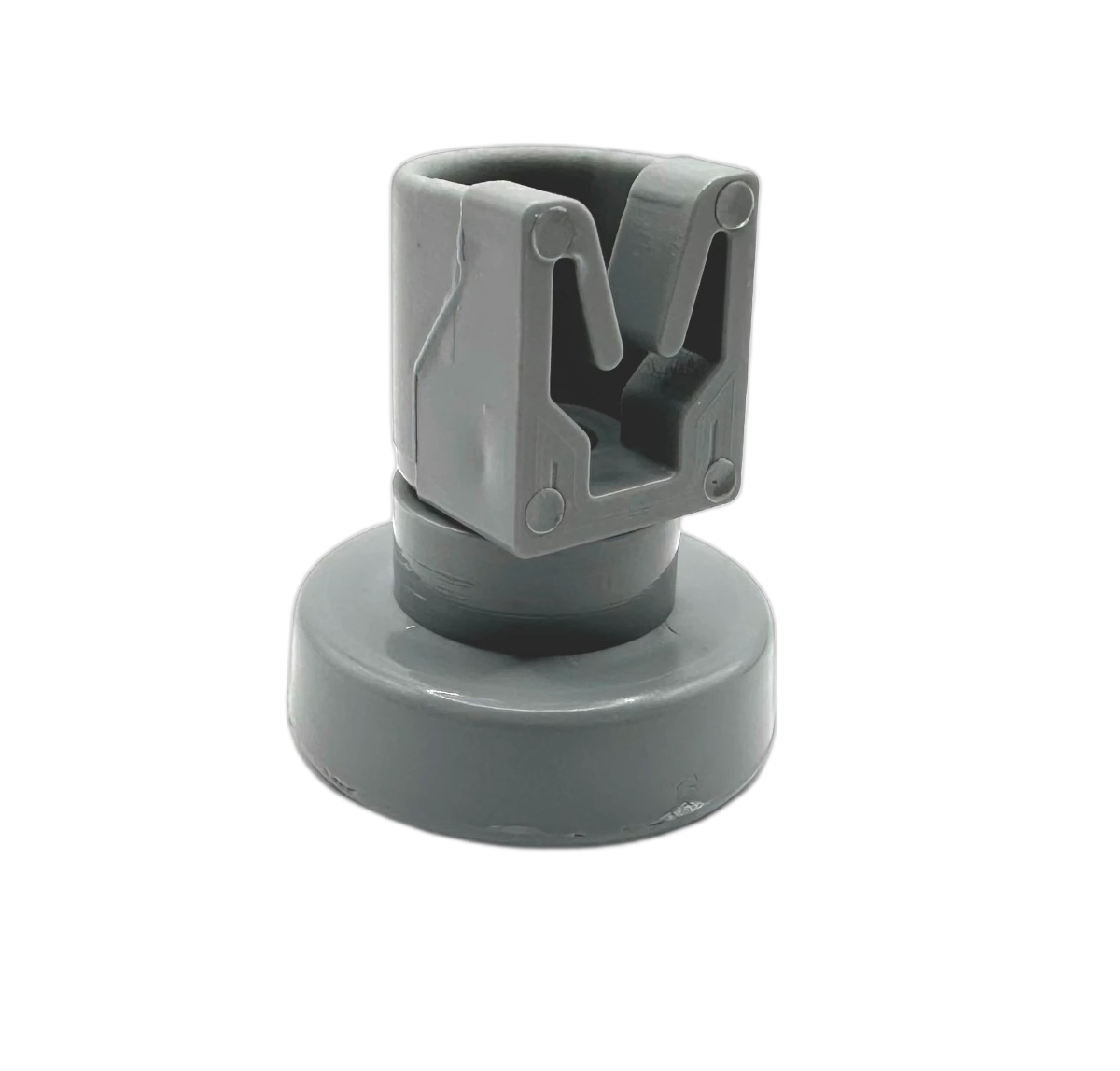 G812143-2 Detailansicht Korbrolle für oberen Geschirrkorb – Ersatzteil wie AEG Electrolux Zanussi 50286966002 für Geschirrspüler