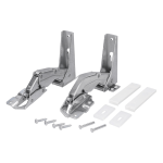Türscharnier Set für Kühlschrank oben/unten Indesit Bauknecht Whirlpool C00636779 488000636779 alternativ