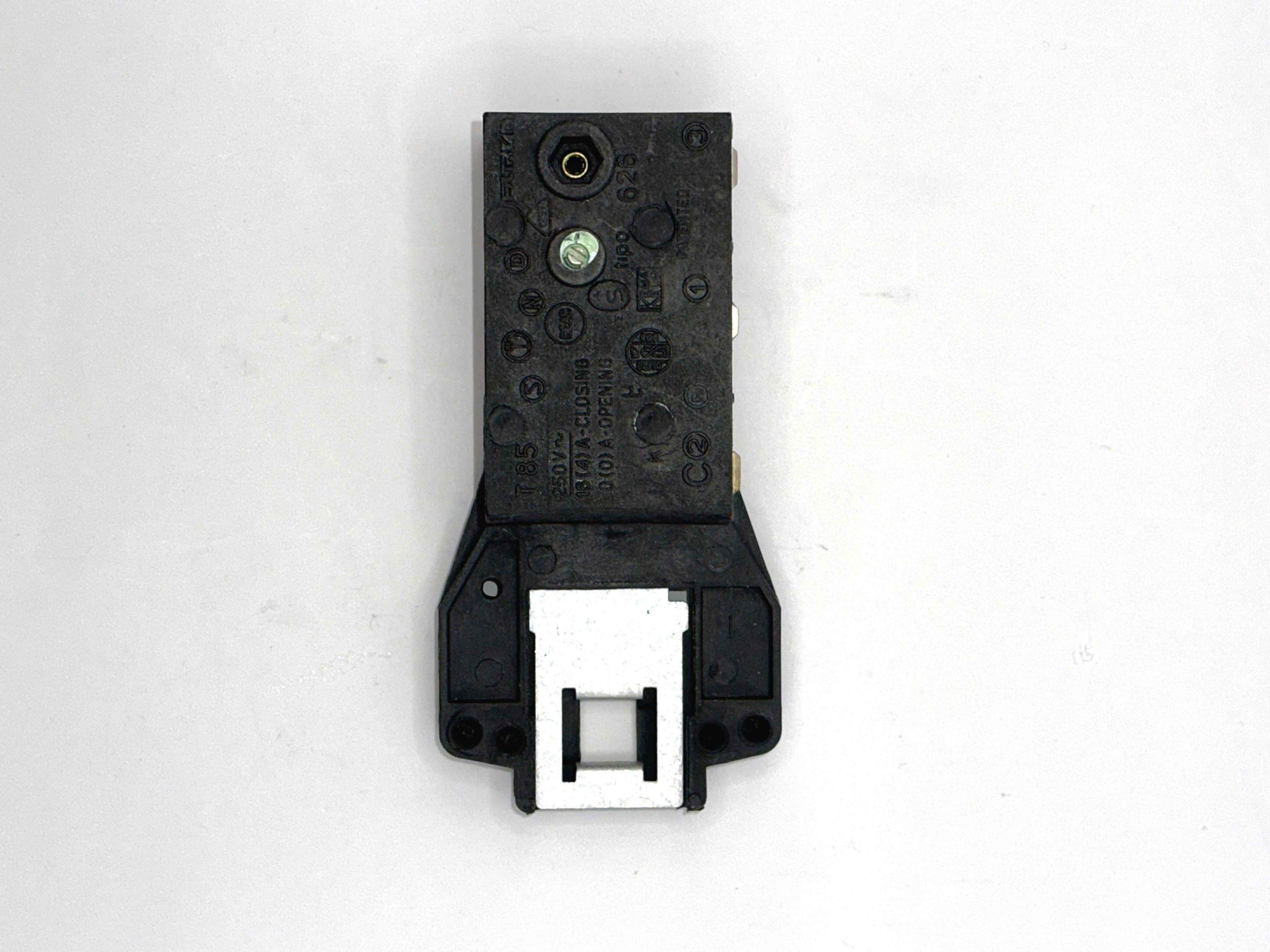 Verriegelungsrelais Türschalter Türöffner wie AEG Ariston Electrolux Hanseatic Indesit Privileg Rex Scholtes Zanker Zanussi 50652882007 482000025944 für Waschmaschine Waschtrockner