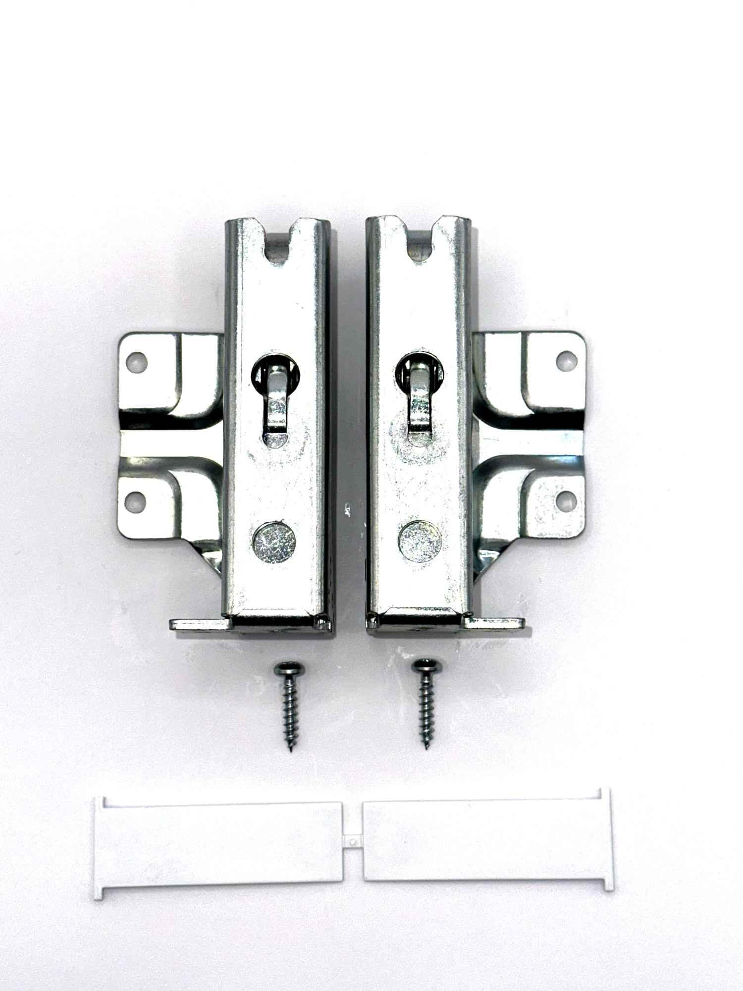 Türscharnier Set Bosch Balay Constructa Gaggenau Neff Siemens 00481147 für Kühlschrank Gefrierschrank KühlGefrierKombination
