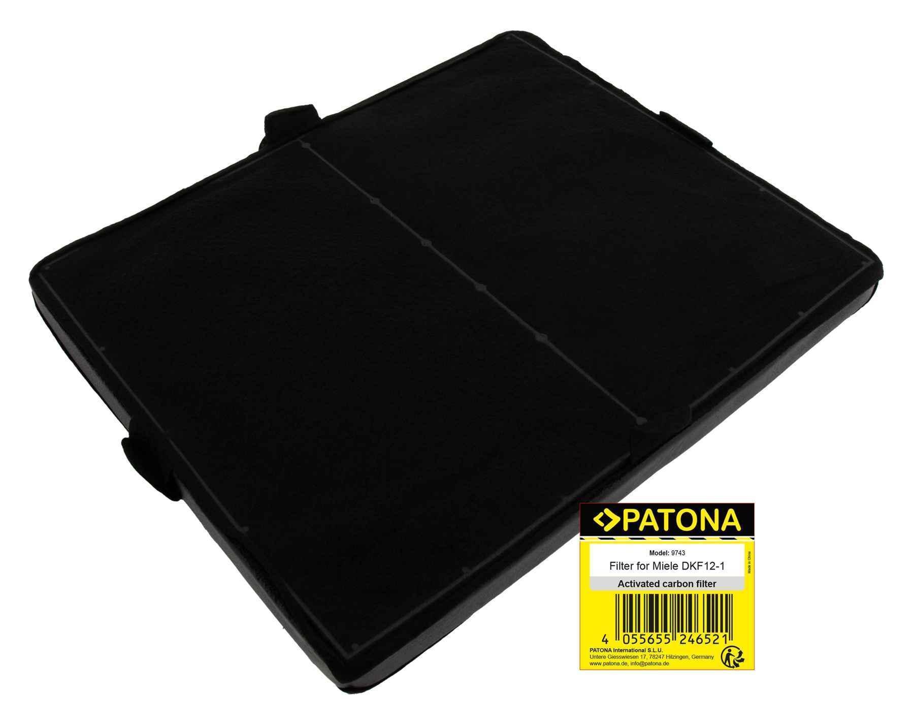 PATONA Filter für Dunstabzugshaube Miele DKF 12-1 6228731 00622873100016