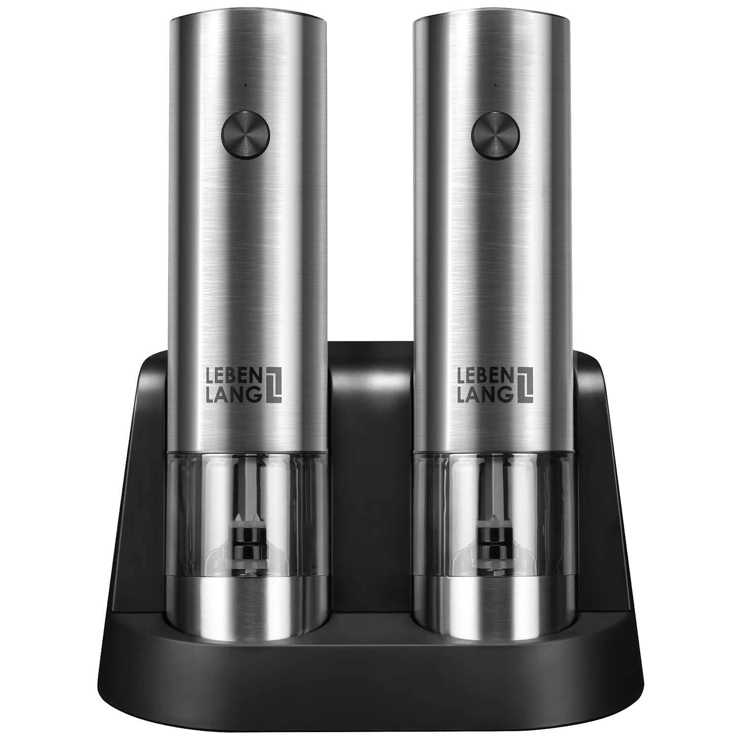 LEBENLANG Salz- & Pfeffermühlenset elektrisch