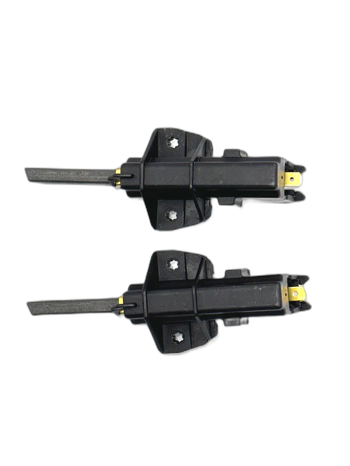 366905-5 Ersatzkohlen CESET Motor 481931088529 00151614 Detailaufnahme mit Halter