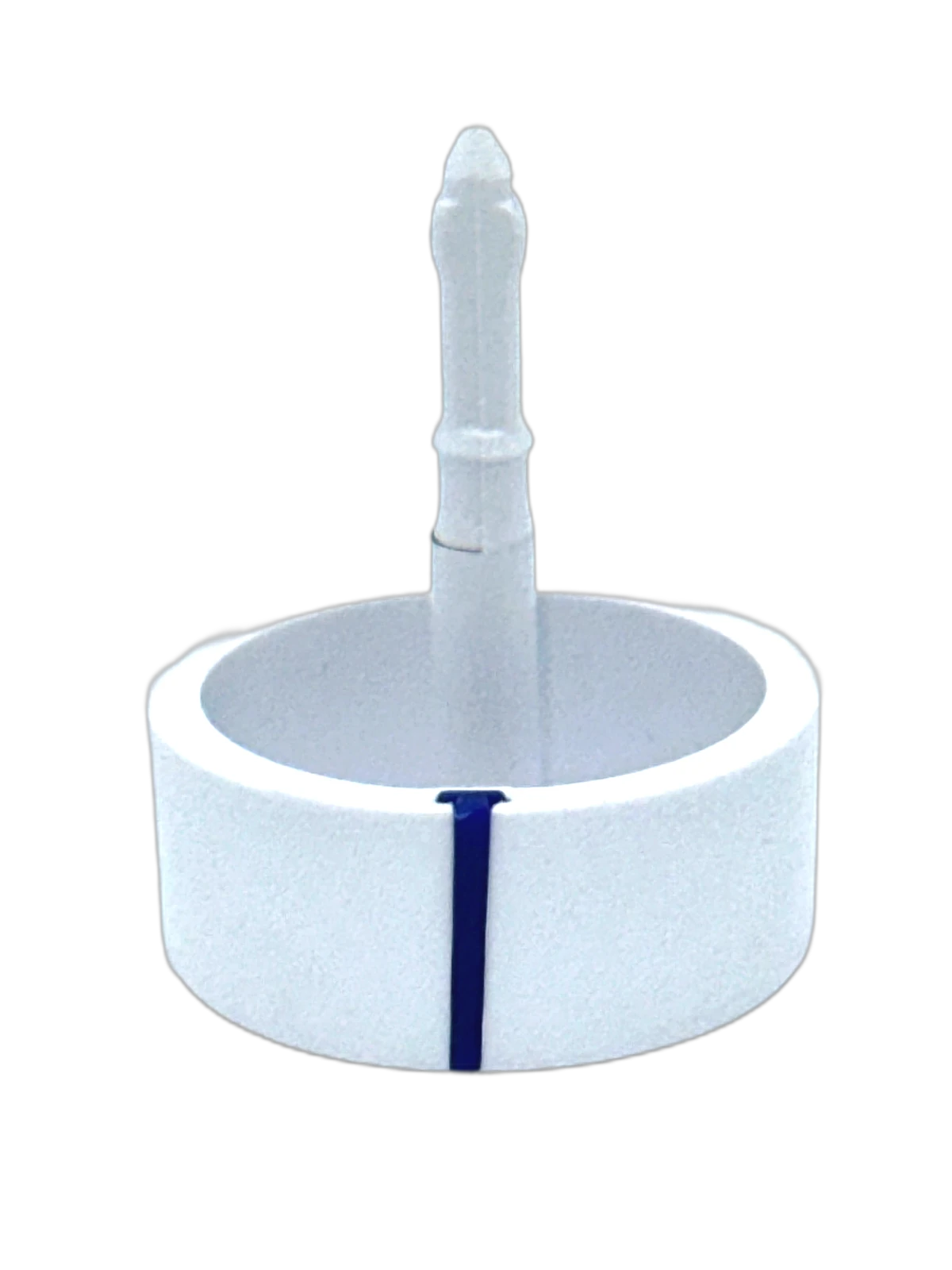 Drehgriff Whirlpool 481241458306 – Ersatzteil aus Kunststoff mit blauer Markierung für Frontlader