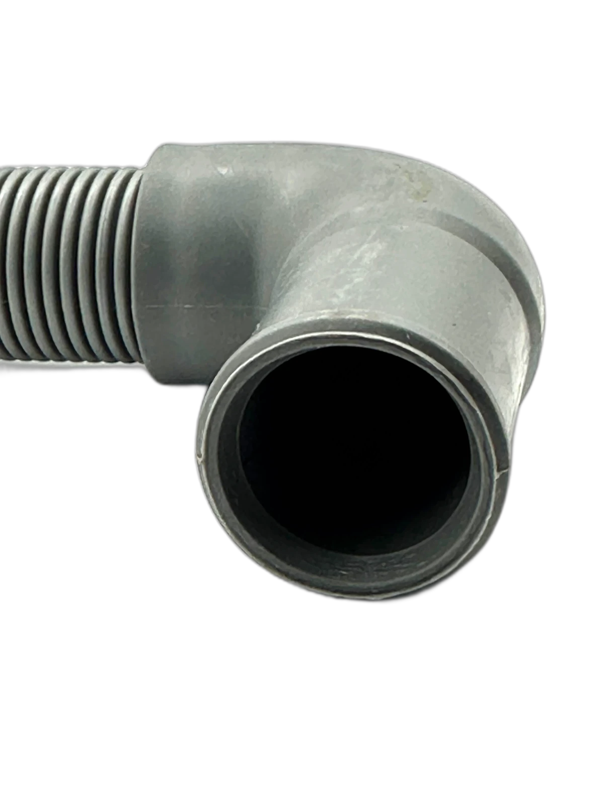 Original Amica Ablaufschlauch 1033332 – gummierter 45-Grad-Schlauchanschluss im Detail