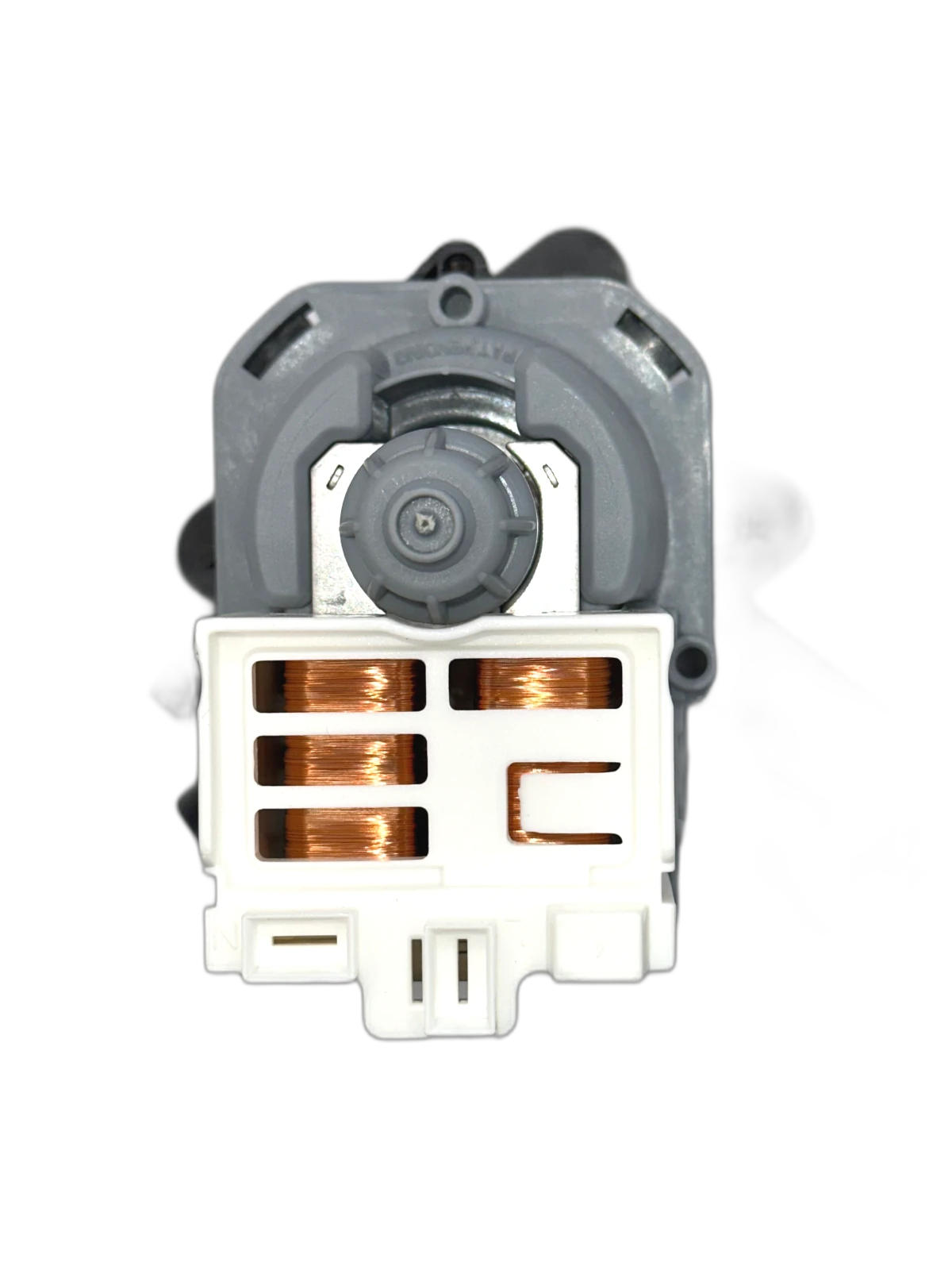 Ablaufpumpe wie Bosch 00145777 – komplette Entleerungspumpe mit Pumpenstutzen und Magnettechnikmotor