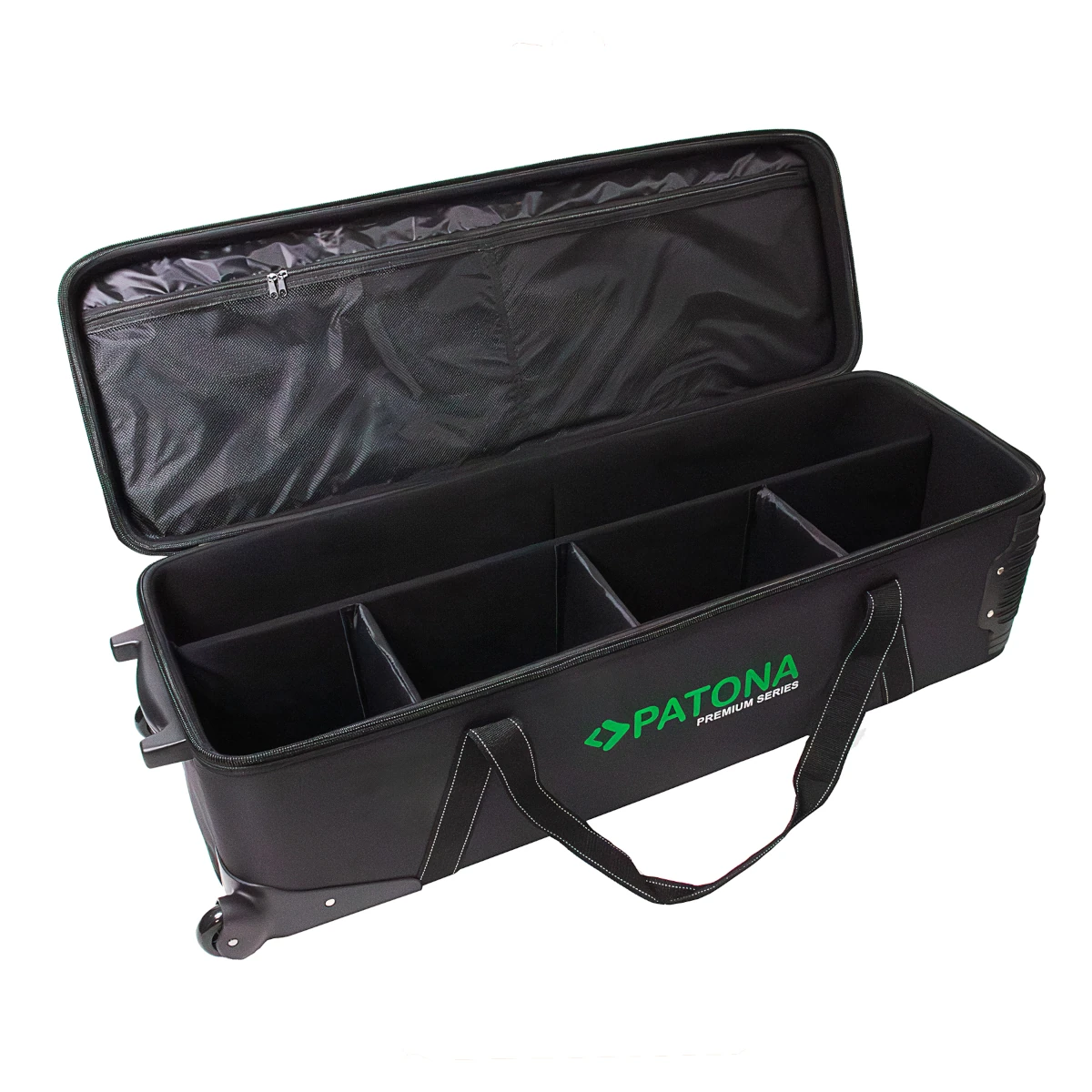 Transportkoffer für Fotoequipment mit Rollen und Tragegriffen