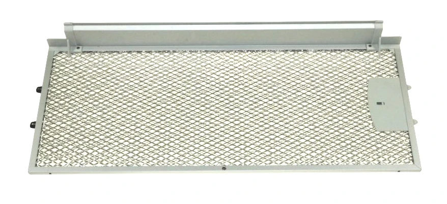 Metallfettfilter vorne wie BOSCH 00434105 455x188mm für Dunstabzugshaube aus Aluminium