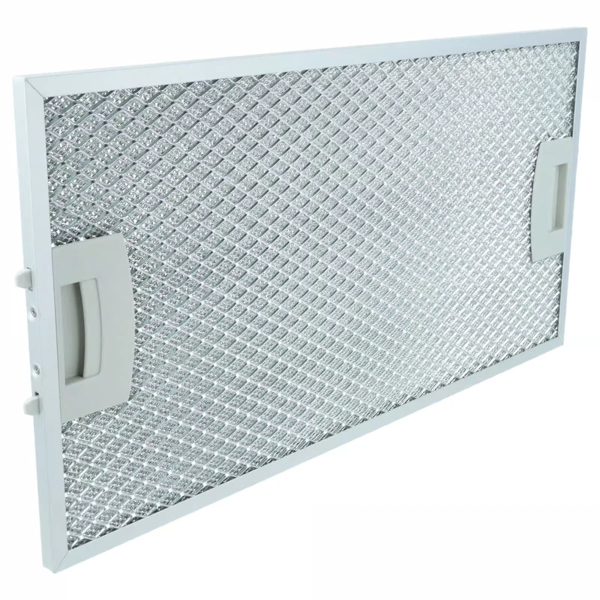 Metallfettfilter hinten wie BOSCH 00434107 403x208mm für Dunstabzugshaube aus Aluminium